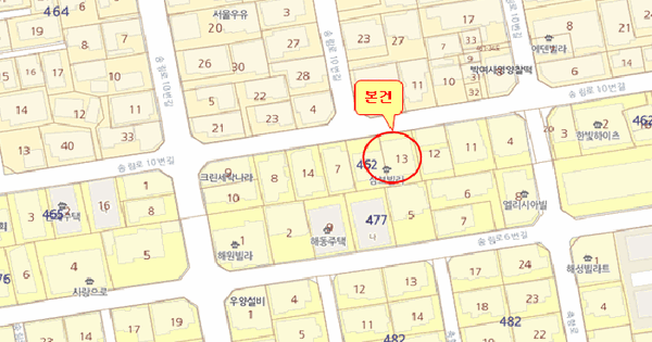 경상북도 포항시 남구 송도동 462-5 4층 401호 미지정 경매 물건 이미지