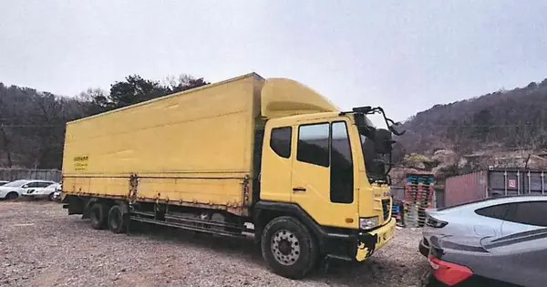 화물차 경매 물건 이미지