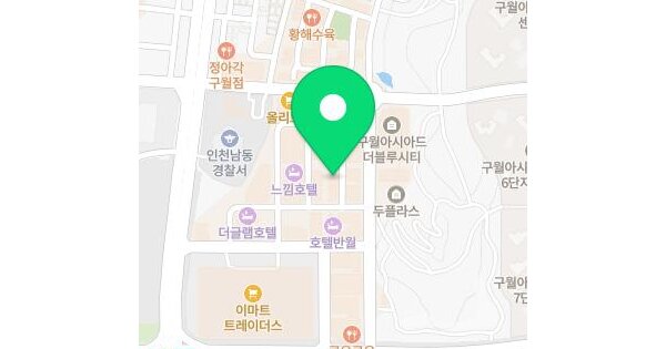 인천광역시 남동구 구월동 1541-1 주건축물제1동  1층101호 미지정 경매 물건 이미지