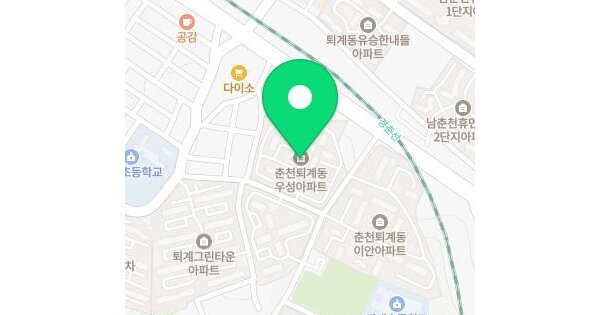 강원특별자치도 춘천시 퇴계동 430 우성아파트 105동 16층1602호 미지정 경매 물건 이미지