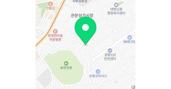 대구광역시 남구 대명동 1151-7  미지정 경매 물건 이미지