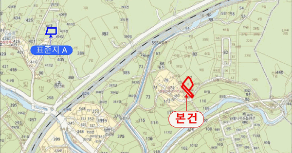 충청남도 계룡시 엄사면 향한리 82-8  미지정 경매 물건 이미지