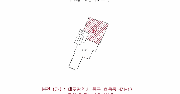 대구광역시 동구 효목동 471-10  3층302호 미지정 경매 물건 이미지