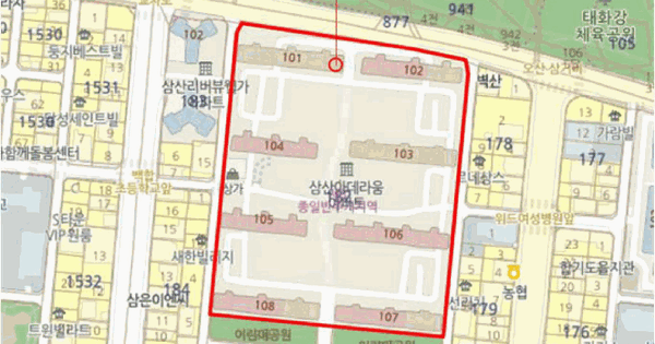 울산광역시 남구 삼산동 182-1 아데라움아파트 101동 5층501호 미지정 경매 물건 이미지
