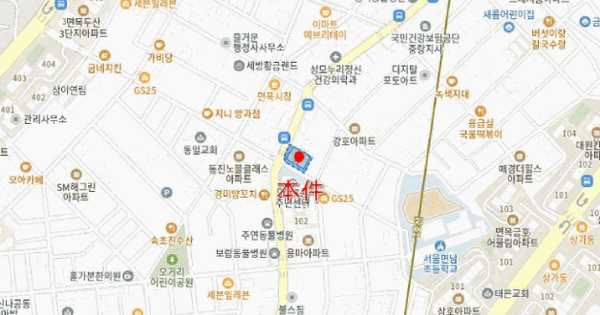서울특별시 중랑구 면목동 627-3 에이치와이에코시티빌 5층 504호 미지정 경매 물건 이미지
