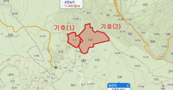 경상북도 울릉군 울릉읍 도동리 519-10  미지정 경매 물건 이미지
