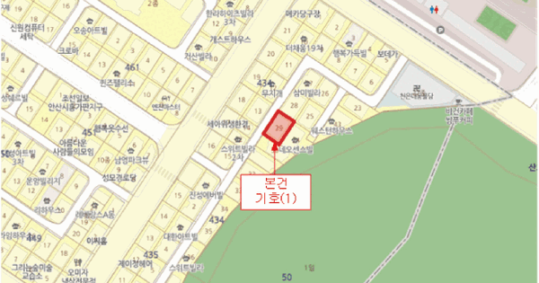 경기도 안산시 상록구 월피동 434-29  3층302호 미지정 경매 물건 이미지