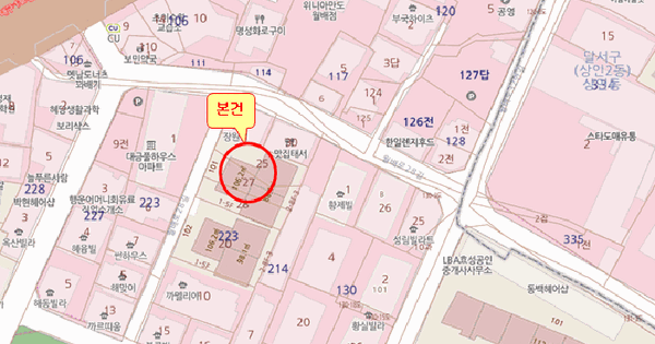 대구광역시 달서구 진천동 223-25 대금풀하우스2차  3층301호 미지정 경매 물건 이미지