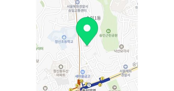 서울특별시 종로구 숭인동 61-25  미지정 경매 물건 이미지