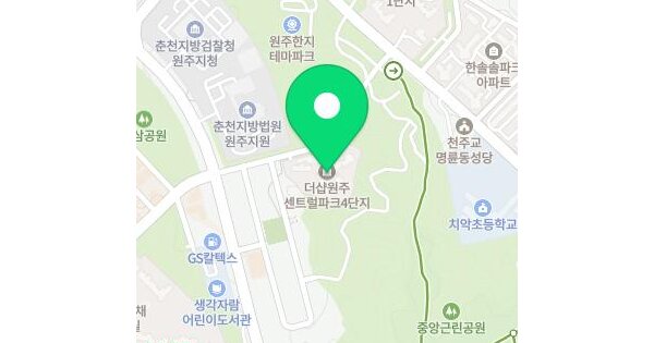 강원특별자치도 원주시 무실동 1922 더샵원주센트럴파크4단지 410동근린생활시설동 지3층비302호 미지정 경매 물건 이미지