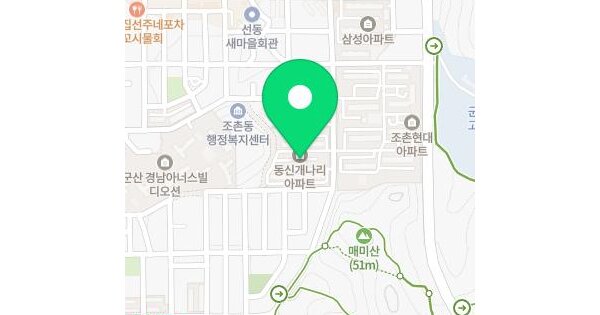 전북특별자치도 군산시 조촌동 907-2 동신개나리아파트 102동 13층1302호 미지정 경매 물건 이미지