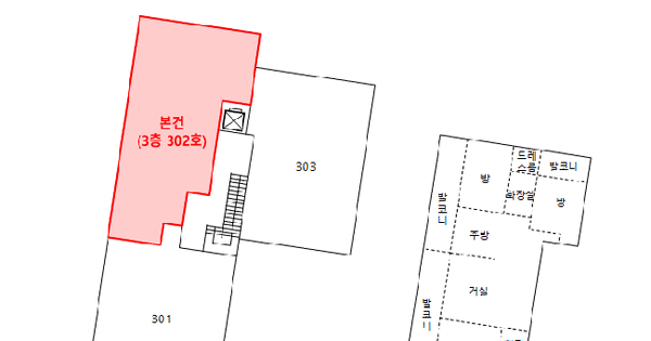 부산광역시 수영구 광안동 569-1 정원스카이  3층302호 미지정 경매 물건 이미지