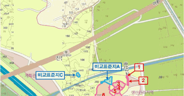 전라남도 광양시 진월면 진정리 203-7  미지정 경매 물건 이미지