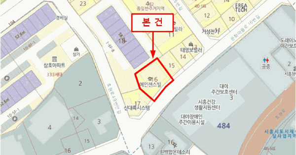 경기도 시흥시 대야동 481-16 예인센스빌  5층502호 미지정 경매 물건 이미지