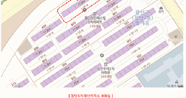 전남광주통합특별시 광산구 월계동 763-2 첨단8차라인아파트 808동 1층102호 미지정 경매 물건 이미지