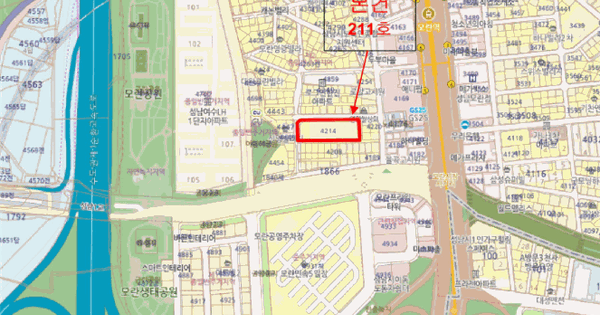 경기도 성남시 중원구 성남동 4214  미지정 경매 물건 이미지