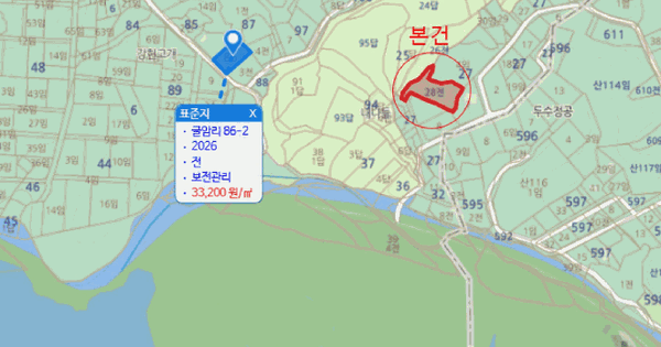 경기도 여주시 강천면 굴암리 28  미지정 경매 물건 이미지
