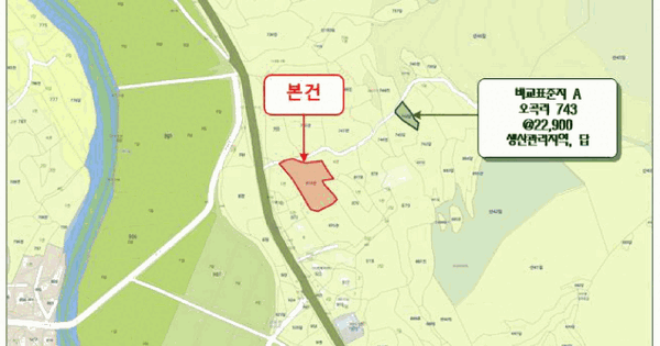 경상남도 함안군 군북면 오곡리 874  미지정 경매 물건 이미지