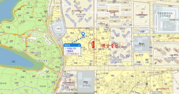 전북특별자치도 군산시 지곡동 326-6  미지정 경매 물건 이미지