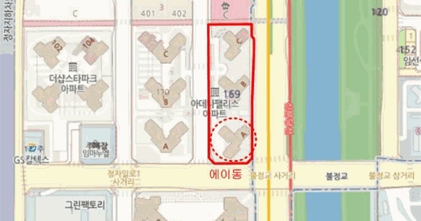경기도 성남시 분당구 정자동 169-1 아데나팰리스 에이동 15층 1502호 미지정 경매 물건 이미지