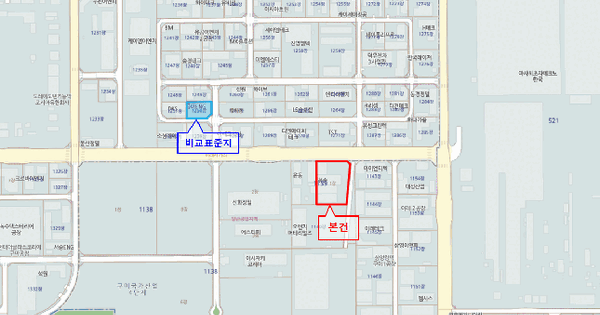 경상북도 구미시 산동읍 봉산리 1139-1  미지정 경매 물건 이미지