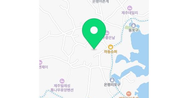 제주특별자치도 서귀포시 성산읍 온평리 1008  미지정 경매 물건 이미지