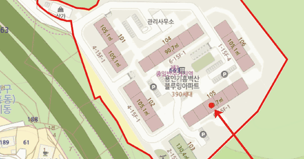 경기도 용인시 기흥구 공세동 663 불곡마을벽산블루밍 105동 12층1204호 미지정 경매 물건 이미지