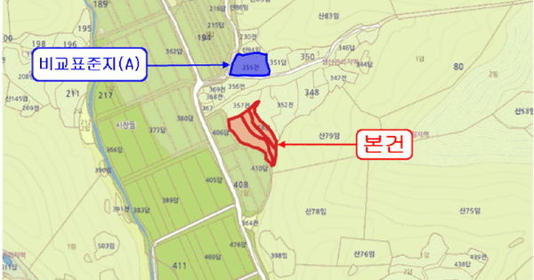경상북도 성주군 벽진면 자산리 358  미지정 경매 물건 이미지