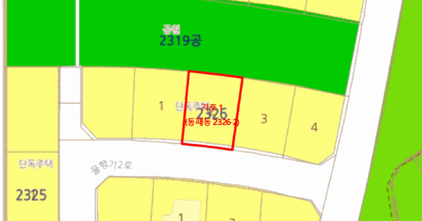 경기도 파주시 동패동 2326-2  미지정 경매 물건 이미지