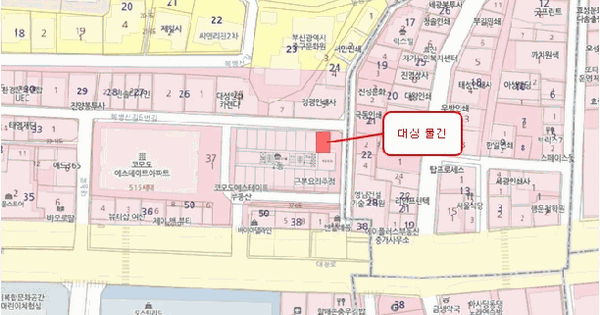 부산광역시 중구 대청동1가 37-1 코모도에스테이트 102동 4층 419호 미지정 경매 물건 이미지