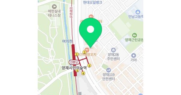 서울특별시 서초구 양재동 316  미지정 경매 물건 이미지
