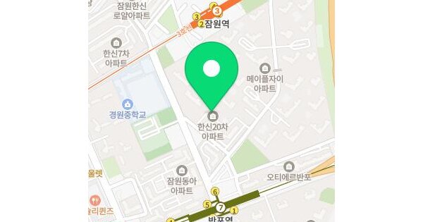 서울특별시 서초구 잠원동 60-3  미지정 경매 물건 이미지