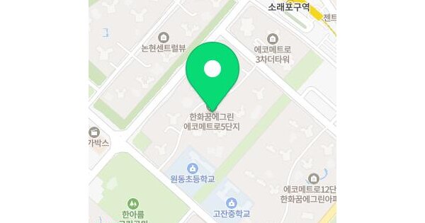 인천광역시 남동구 논현동 755-1 에코메트로5블록한화꿈에그린아파트 505동 22층2204호 미지정 경매 물건 이미지