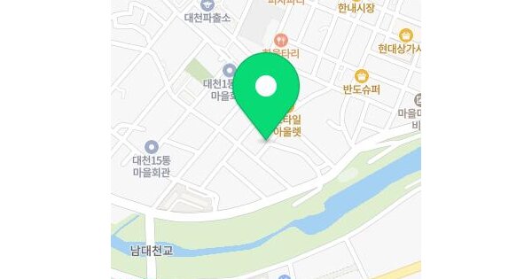 충청남도 보령시 대천동 306-2  미지정 경매 물건 이미지