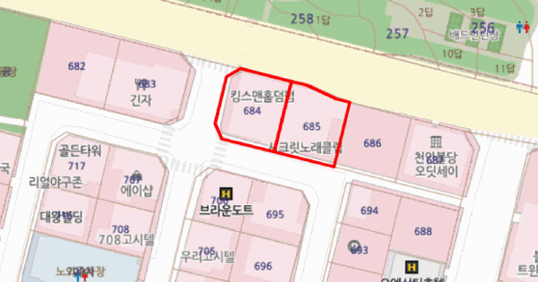 충청남도 천안시 서북구 불당동 684 스카이타워  8층801호 미지정 경매 물건 이미지