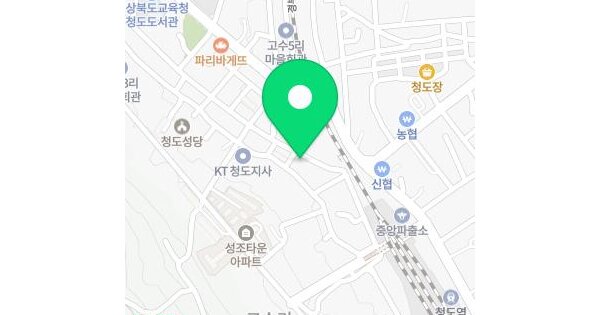 경상북도 청도군 청도읍 고수리 678-3  미지정 경매 물건 이미지