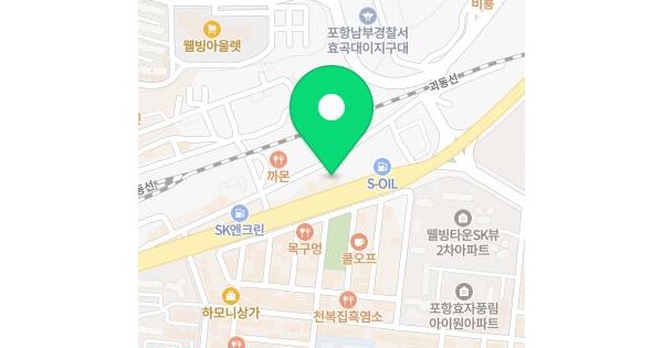 경상북도 포항시 남구 효자동 120-8  미지정 경매 물건 이미지