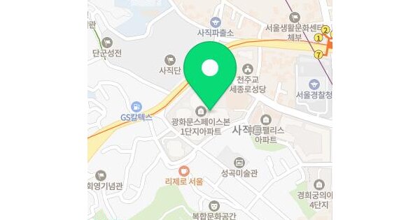 서울특별시 종로구 사직동 9 광화문스페이스본 105동 4층409호 미지정 경매 물건 이미지
