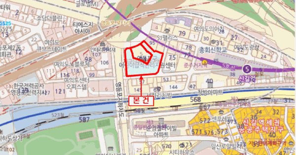 서울특별시 영등포구 영등포동1가 94-2 여의도더리브스타일 제102동 제23층 제2302호 미지정 경매 물건 이미지