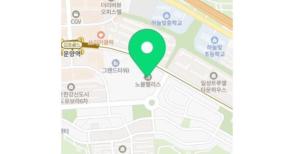 경기도 김포시 운양동 1307-6 노블팰리스  1층 상가101호 미지정 경매 물건 이미지