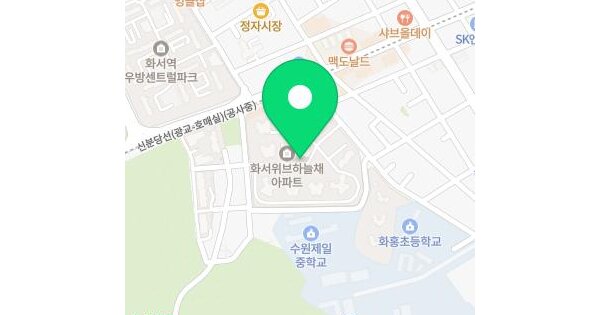 경기도 수원시 팔달구 화서동 743 화서위브하늘채 104동 2층203호 미지정 경매 물건 이미지