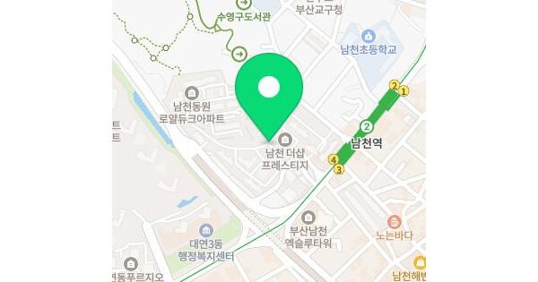 부산광역시 수영구 남천동 599 더샵 남천프레스티지 101동 24층2404호 미지정 경매 물건 이미지