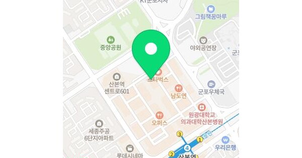 경기도 군포시 산본동 1133 삼정빌딩  2층201호 미지정 경매 물건 이미지