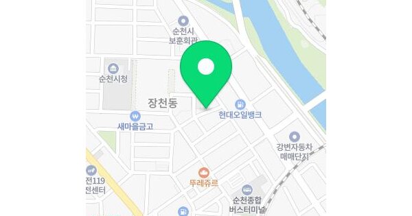 전남광주통합특별시 순천시 장천동 34-8  미지정 경매 물건 이미지