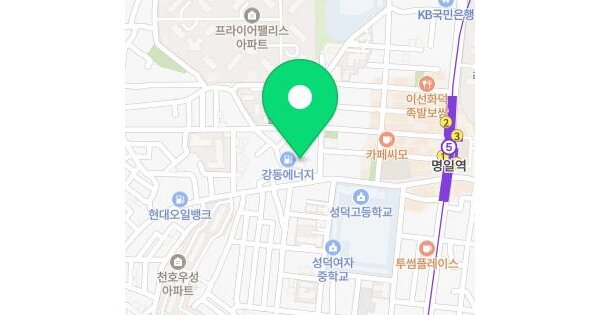 서울특별시 강동구 명일동 358 명일동다성이즈빌아파트  5층501호 미지정 경매 물건 이미지