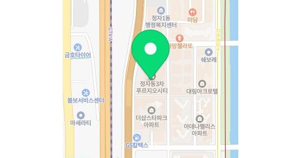 경기도 성남시 분당구 정자동 162-2 정자동3차푸르지오시티 씨동 14층1409호 미지정 경매 물건 이미지