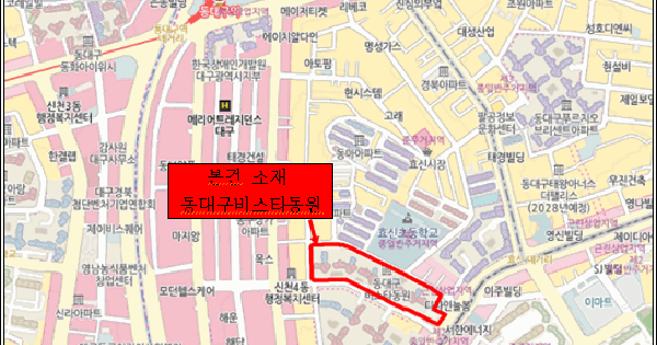 대구광역시 동구 신천동 1511 동대구비스타동원 104동 3층301호 미지정 경매 물건 이미지