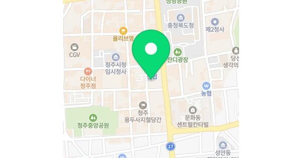 충청북도 청주시 상당구 북문로1가 42  미지정 경매 물건 이미지