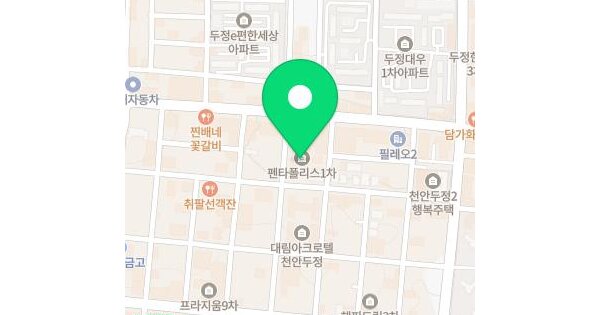 충청남도 천안시 서북구 두정동 1466 두정역펜타폴리스  2층206호 미지정 경매 물건 이미지