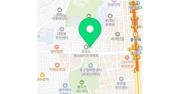 부산광역시 중구 대청동1가 37-1 코모도에스테이트 101동 11층1112호 미지정 경매 물건 이미지
